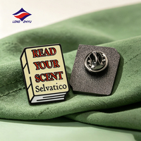Produsen Lencana Logam Ramah Lingkungan Longzhiyu 20 Tahun, Pin Logam Paduan Seng dengan Logo Cetak UV Kustom untuk Hadiah
