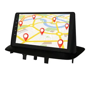 סיטונאי מחיר 9 אינץ אנדרואיד אוטומטי Carplay רכב GPS סטריאו רדיו עבור רנו Logan 3 מגאן 3 2008 ~ 2014 עם BT USB Mirrorlink