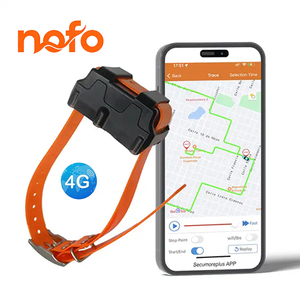 เครื่องติดตาม GPS ป้องกันสัตว์เลี้ยงหาย รุ่น 4G Positioning Hound ยี่ห้อ NOFO กันน้ำ แบตเตอรี่ใช้งานได้นาน 4000mAh พร้อมระบบจัดเก็บข้อมูลบนคลาวด์ สำหรับสุนัขและวัว - Product Image 1