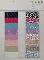 Cuir synthétique PVC imperméable et résistant à l'abrasion, motif pailleté imprimé spécial, 0,6-1,0 mm, pour trousses, sacs et cahiers