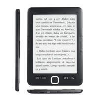 BK6033 E-Reader E-Ink 6-inci dengan Pencahayaan Depan dan Resolusi 800x600 untuk Membaca dan Belajar E-Book