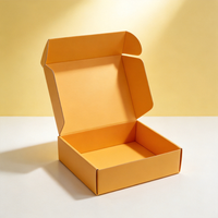 Boîte en carton ondulé personnalisée avec impression de logo couleur et taille sur mesure pour l'expédition de vêtements, cosmétiques et perruques
