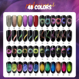 ออร์คิด ฟ็อกซ์ เจลทาเล็บสีแมว 9 มิติ สีแน่น ติดทนนาน ลอกออกได้ด้วยน้ำยาล้างเล็บ ใช้กับหลอดไฟ LED/UV แม่เหล็ก สร้างเอฟเฟกต์ออโรร่า สำหรับตกแต่งเล็บ  OEM - Product Image 1