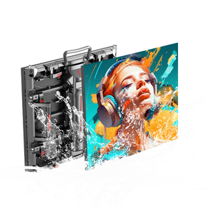 P2.604 p3.91 trong nhà Màn hình <span class=keywords><strong>LED</strong></span> nền sân khấu Backdrop Slim <span class=keywords><strong>LED</strong></span> hiển thị kỹ thuật số bên trong đường cong bức tường video cho đám cưới triển lãm thương mại - Product Image 2