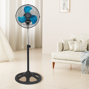 Fábrica al por mayor Precios bajos Múltiples opciones de color Soporte Pedestal Ventilador 45W 10 pulgadas Ventiladores de ventilación - Product Image 1