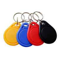 Porte-clés RFID NFC à courte portée 13,56 MHz, compatible avec les systèmes de contrôle d'accès pour bureaux, campus, hôpitaux et résidences