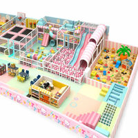 Équipement de terrain de jeu souple pour enfants, personnalisé OEM, durable, pour la maison, la salle de jeux, la maternelle, avec toboggan, piscine à balles et trampoline