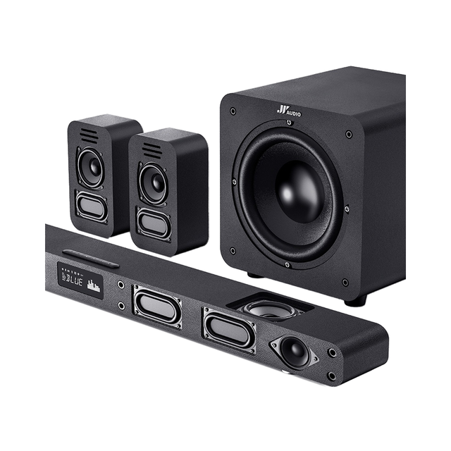 JY A9K Echo Wall Berlin Sound LCD TV Dynamic Microphone Metal Home Theater Karaoke Speaker External Audio Projector 20Hz-20kHz