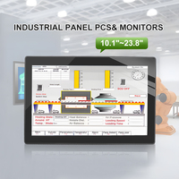 Panel PC Industrial Todo en Uno de 15.6 Pulgadas, IP65 Resistente al Agua, Cristal Templado Frontal de 10 mm, Funcionamiento Continuo, Amplio Rango de Temperatura, Pantalla Táctil
