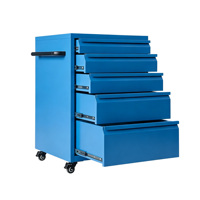 Armoire à outils métallique robuste WOMA sur mesure avec tiroirs, roulettes, serrure à clé, capacité de charge de 80 kg/étagère, chariot à outils CE OEM, garantie 5 ans