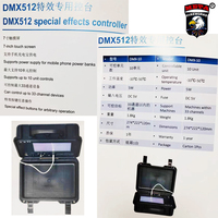 Console d'effets spéciaux DMX 512, console d'effets spéciaux, contrôleur de machine à étincelles pour machine à pyrotechnie froide