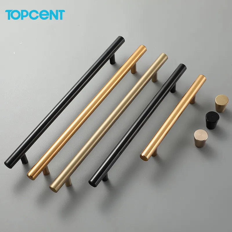 Topcent Furnitur Stainless Steel, Gagang Pintu Kabinet Lemari Tipe Baru