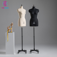 Mannequins de Couturière et Bustes de Tailleur Réglables Mannequin de Tailleur Corps Demi-Femme