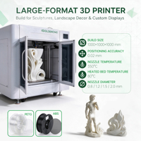 Machine d'impression 3D professionnelle pour la production de pièces d'ingénierie, de moules et de prototypes fonctionnels