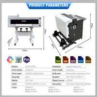 Imprimante Dtf I3200-A1 intelligente Imprimante Dtf pour sac en toile Imprimante Dtf Machine d'impression Taille A1 Imprimante Dtf pour poudre thermofusible A1 avec mini shaker
