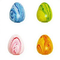 Œufs de Pâques TPR écologiques à remontée lente, anti-stress, décompression sensorielle, à presser, pour filles et garçons – Vente chaude