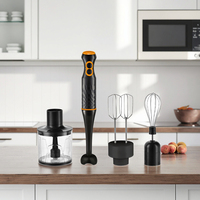 Appareils Électroménagers en Gros – Mixeur Plongeant Électrique 300 W, Petit Blender Multifonction de Cuisine avec Bouton-Poussoir
