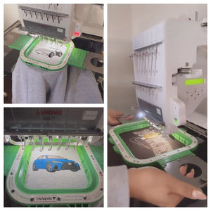 Bastidor de Bordado Magnético Mighty Hoop para Máquinas de Bordar de Cabezal Único <span class=keywords><strong>Janome</strong></span> <span class=keywords><strong>MB4</strong></span> MB-4S MB7 MB-7S Elna 940 970 - Product Image 2