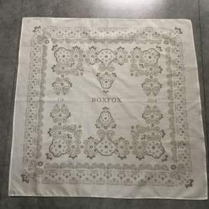 Bandana en coton imprimé double face carré personnalisé promotionnel 22 "x 22" Paisley Design Cotton <span class=keywords><strong>Hanker</strong></span> Chief - Product Image 5