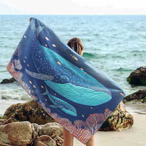 Colorful Printed <b>Microfiber</b> Quick Dry Gym <b>Towel</b> Bath <b>Towel</b> Soft Golf Sport <b>Towel</b> - Product Image 1