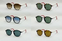 Lunettes de soleil de luxe pour hommes, monture métallique, verres polarisés anti-UV, de marque, avec embouts de protection en fil métallique