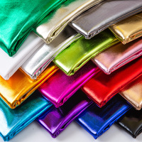 Tela de Lentejuelas de Cuatro Lados de Color Sólido, Transpirable, de Alta Elasticidad, 95% Poliéster, 5% Elastano, con Efecto Bronceado, para Coser Disfraces de Escenario