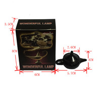 Tour de magie Coin Thru Kettle : Illusion de pénétration de pièce, accessoire de magie examinable pour magiciens de close-up