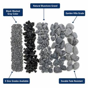 <span class=keywords><strong>Ghiaia</strong></span> Decorativa Naturale Colorata in Pietra Blu per Parchi, Cortili e Paesaggistica di Ville - Product Image 1