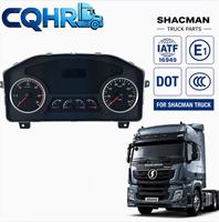 DZ97189584123 Combiné d'instruments pour tableau de bord de camion SHACMAN Delong X3000, Compteur de vitesse, Pièces d'origine OEM