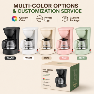 <span class=keywords><strong>Cafetera</strong></span> de <span class=keywords><strong>goteo</strong></span> eléctrica portátil, máquina de café con <span class=keywords><strong>filtro</strong></span> <span class=keywords><strong>permanente</strong></span>, 6 tazas, 650W - Product Image 6