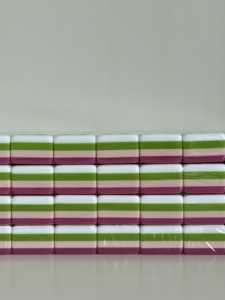 Fichas de Mahjong de Acrílico de Cuatro Capas <span class=keywords><strong>en</strong></span> Bloques de Color Rojo Rosa, Estilo Americano, con Manivela, Multicolor, para Juegos de Ajedrez y Cartas, Venta al por Mayor - Product Image 5