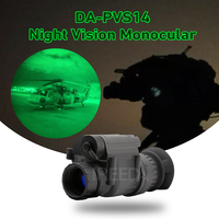Untuk harga pabrik perangkat penglihatan malam fosfor hijau/putih PVS14 Gen2 + FOM1400 + tabung Nvg PVS-14 IP67 tahan air 40 FOV
