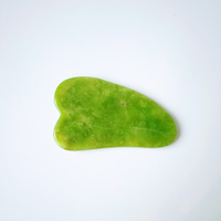 Rouleau de massage facial en jade naturel Nanfang, outil de massage Gua Sha pour le visage, design tendance HY.