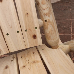 Chaises à bascule de jardin en bois de qualité exceptionnelle chaise à bascule de loisirs paresseux pour adultes - Product Image 5