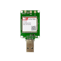 Muz A7670G USB Dongle LTE CAT1+4G+2G+Voice Modem Modul Versi Global A7670G A7670 A7670g 7670G Mendukung Data & Suara & USB/TTL