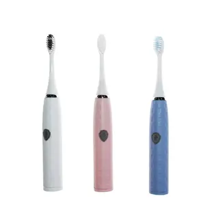 Campione gratuito Logo personalizzato a casa denti dentali sbiancamento spazzolino elettrico per il commercio all'ingrosso
