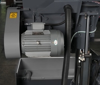 Machine de découpe de métal CNC à angle rotatif, scie à ruban automatique avec moteur à engrenages et pompe