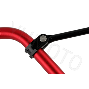 Guidon en aluminium violet de 22 mm avec barre transversale réglable pour Simson S50 S51 S53 S70 pour tuning Enduro - Product Image 5