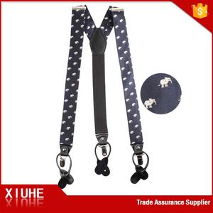 Verstellbare Y-Rücken gurte für Herren Heavy Duty Clip Elastic <span class=keywords><strong>Fabric</strong></span> Hosenträger gürtel für Custom - Product Image 4