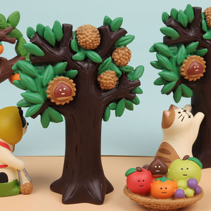 Japanese ZAKKA Cat Themed Resin Craft Ornaments Handmade Animal Shape Home Decoration Gift Set - Product Image 3