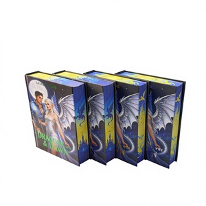 Impresión de Libros de Novela de Tapa Dura con Bordes Pintados, Edición Especial de Lujo, Impresión de Libros de Novela Personalizados de Alta Calidad - Product Image 4