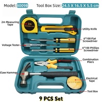 Coffret d'outils promotionnel, 8-27 pièces, outils de réparation multifonctionnels pour la maison