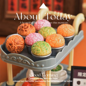 Breloques en résine <span class=keywords><strong>chignon</strong></span> ananas coloré pour maison <span class=keywords><strong>de</strong></span> poupée aliments miniatures bricolage fabrication <span class=keywords><strong>de</strong></span> bijoux crème colle coque <span class=keywords><strong>de</strong></span> téléphone décoration - Product Image 4