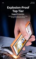 Porte-cartes en métal avec protection UV et cadre magnétique pour les plaques PPSA BGS CGC pour TCG MTG