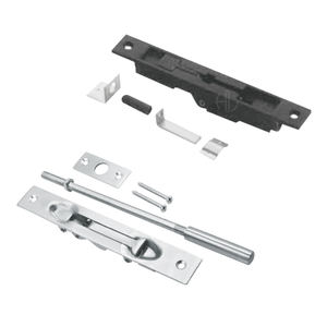 दरवाजा और खिड़की हार्डवेयर जस्ता मिश्र धातु फ्लश लॉक एल्यूमीनियम स्लाइडिंग दरवाजा फ्लश बोल्ट - Product Image 6