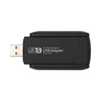 Adaptador WiFi USB Externo en Oferta, Rtl8822Bu 1800Mbps, 2 Antenas de Alta Ganancia, Modo AP, Compatible con Portátiles