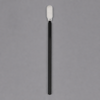 Écouvillon en mousse à cellules ouvertes pour salle blanche avec manche flexible pour le nettoyage des objectifs d'appareil photo et l'entretien des surfaces délicates