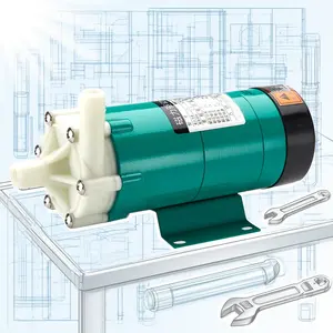 Pompe chimique à entraînement magnétique micro <span class=keywords><strong>MP</strong></span> <span class=keywords><strong>15RM</strong></span>, en fluoroplastique, résistante aux acides et aux alcalis, pompe de circulation d'eau - Product Image 1