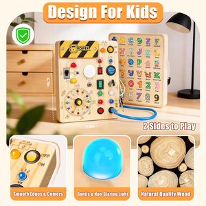 Giocattoli Montessori per Bambini e Bambine da 1-3 Anni, Giochi Sensoriali per Bambini, Attività Educative per lo Sviluppo Precoce - Product Image 3