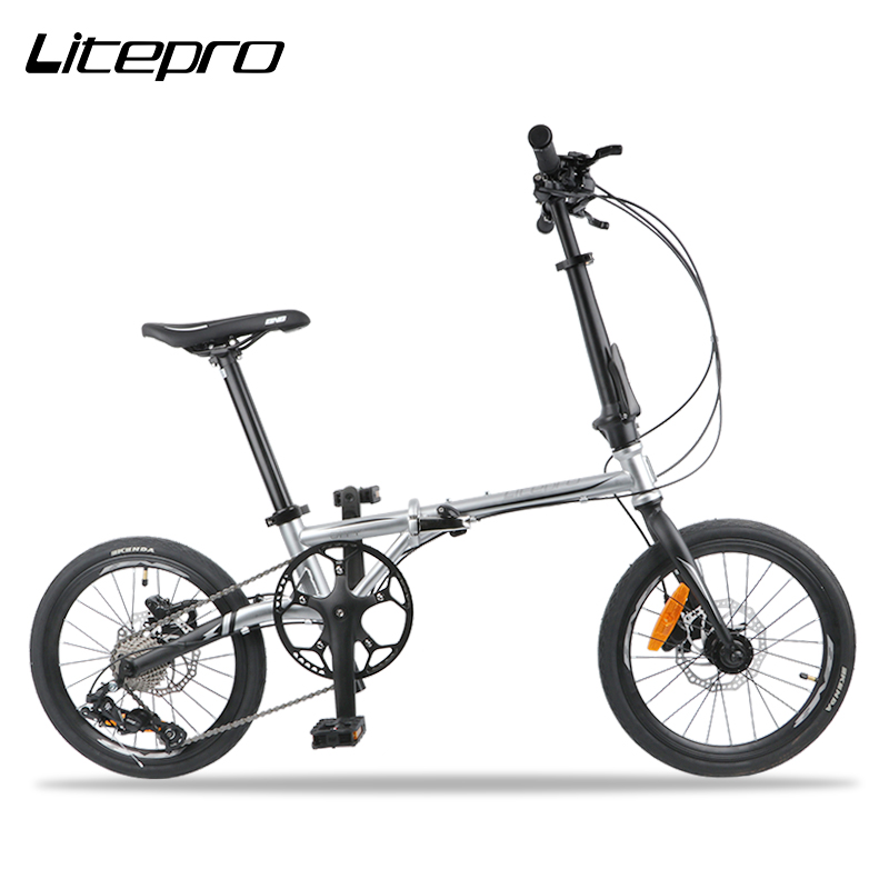 軽量】Litepro 16インチ 10速 折り畳み自転車 軽量】Litepro 16インチ 10速 折り畳み自転車